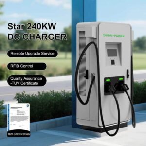 240kW Ultra-Fast DC EV Charging Station for Electric Buses TUV-Certified CHAdeMO, CCS & GB/T Compatibility