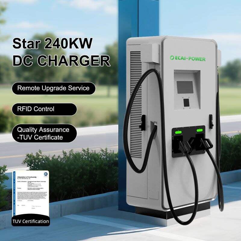240kW Ultra-Fast DC EV Charging Station for Electric Buses TUV-Certified CHAdeMO, CCS & GB/T Compatibility