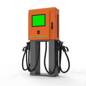 DC EV Charging Station Screen 40kW 60kW DC Fast Charger Chademo CCS GB/T for Commercial