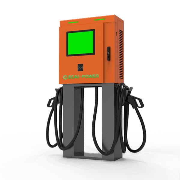 DC EV Charging Station Screen 40kW 60kW DC Fast Charger Chademo CCS GB/T for Commercial