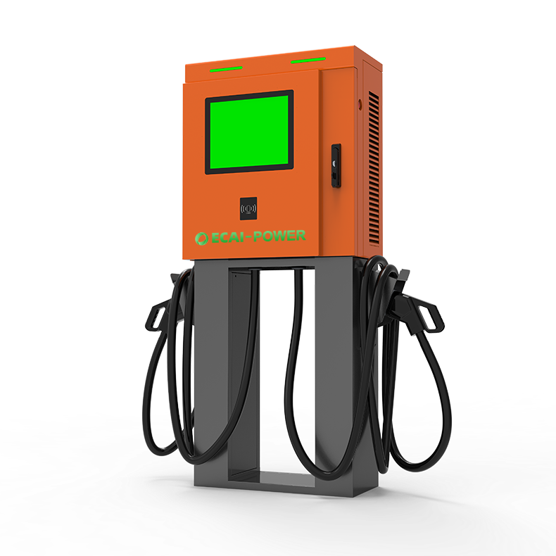 DC EV Charging Station Screen 40kW 60kW DC Fast Charger Chademo CCS GB/T for Commercial